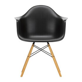 Vitra - Eames Plastic Armchair DAW RE gouden esdoorn