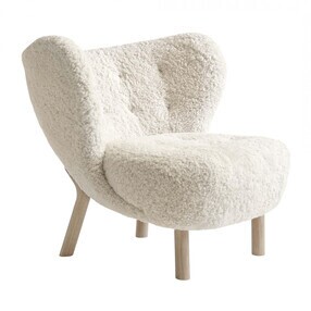 &Tradition - Fauteuil Little Petra VB1 structure chêne