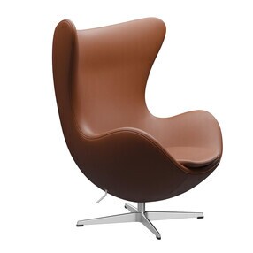 Fritz Hansen - Egg™/ Het Ei fauteuil leer