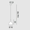 Rotaliana - Drink H1 - Pendellamp - Strichzeichnung