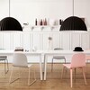 Muuto - Visu - Chaise piètement quadripope en bois 