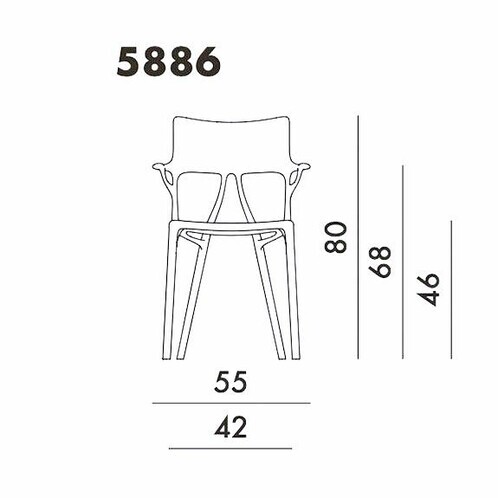 Kartell AI Armchair | AmbienteDirect