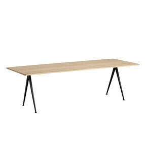 HAY - Pyramid 02 eettafel onderstel zwart 250x85cm