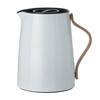 Stelton - Emma Tea Vacuum Jug 1,0L  - blauw grijs/beuken/glanzend/with smart filter system
