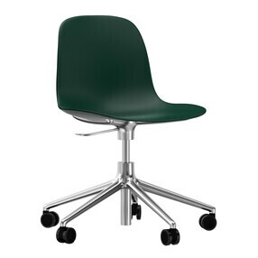 Normann Copenhagen - Form 5W Gaslift Drehstuhl mit Rollen