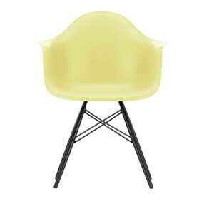 Vitra - Eames Plastic Armchair DAW RE Ahorn schwarz