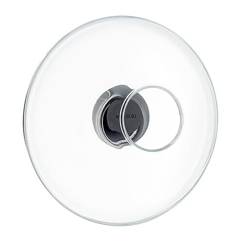 Eva Solo - Eva Solo Large Window Bird Feeder - transparent/black/H 5.3cm/Ø 20cm