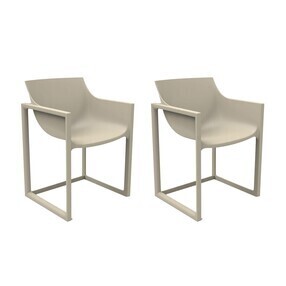 Vondom - Wall Street Armlehnstuhl 2er Set