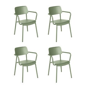 Fermob - Studie Gartenarmlehnstuhl 4er Set