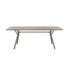 Fast - Radice Quadra Outdoor Tisch - taupe/Größe 2/200x90cm