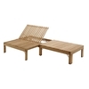 Skagerak - Riviera Lounge Sunbed - teak/203x67,5x32,5cm