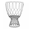 emu - Re-Trouvé Outdoor Armchair - black/powder-coated/WxHxD 76x105x61cm