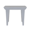 Kartell - Bubble Club Side Table - light grey / 52x52cm