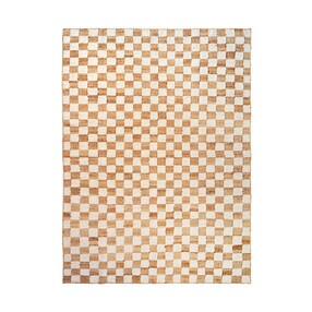 Ferm Living - Check Woll-Jute Teppich 200x300cm