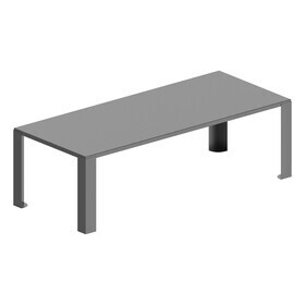 Zeus - Big Irony tuintafel 238x100cm