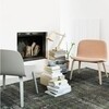 Muuto - Visu Lounge - Fauteuil & piètement bois