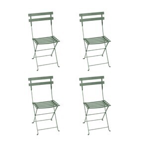 Fermob - Bistro metalen klapstoel set van 4