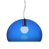 Kartell - FL/Y - Pendellamp - blauw/transparant/Ø52cm