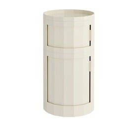 HAY - Facet container 110 met voeten en wielen