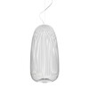 Foscarini - Spokes 1 LED Pendelleuchte - weiß/dimmbar/2700K/2780lm/H71cm/Ø32.5cm