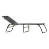 Jan Kurtz - Fiam Amigo XXL Sun Lounger - black/synthetic fabric/WxHxD 75x40x207cm/aluminium frame