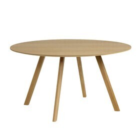 HAY - Copenhague CPH25 2.0 eettafel fineerhout Ø140cm