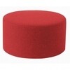 Softline - Drum - Tabouret / table d'appoint L - rouge/feutre 622/H 30cm / Ø 60 cm