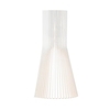 Secto Design - Secto 4231 - Applique Murale - blanc/laminé/incl. ampoule LED 2800K/470lm/câble blanc