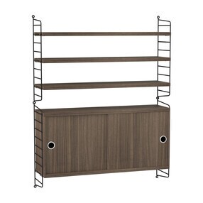 String - Wandplank met kast 78x100x20cm