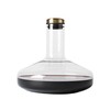 Menu - Wine Breather Deluxe - Karaf met deksel - goud/plated/glas/H: 21cm/ Ø 20cm
