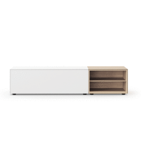 Piure - Edit Q Sideboard 181,3x48x50,5cm met 2 open vakken rechts