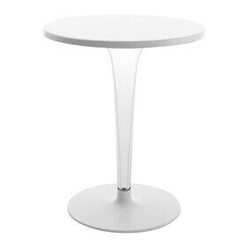 Kartell - Top Top For Dr. Yes Gartentisch Ø60cm Gestell rund