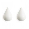 Normann Copenhagen - Dropit Haken S 2 Stück - weiß/lackiert