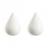 Normann Copenhagen - Dropit Haken S 2 Stück - weiß/lackiert