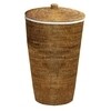 Decor Walther - Basket - Panier/corbeille à linge en rotin - rotin foncé