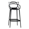 Kartell - Masters - Tabouret de bar 109cm - noir/mat