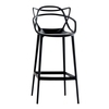 Kartell - Masters Barhocker 109cm - schwarz/matt