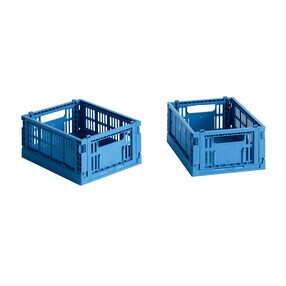 HAY - Colour Crate Korb Mini recycelt 2er Set