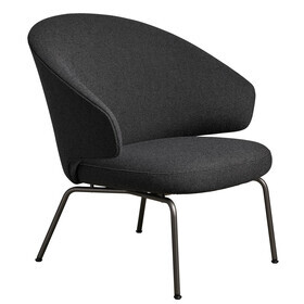 Fritz Hansen - Let Armchair Warm Graphite Base