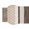 GAN - Mangas Largas ML1N carpet - bruin/beige/donkergrijs/400 x 100cm