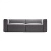 HAY - Mags - Sofa 2,5-zits 228x95.5x67cm - lichtgrijs/stof Hallingdal 130