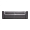HAY - Mags - Canapé 2,5 places 228x95.5x67cm - clair gris/tissu Hallingdal 130