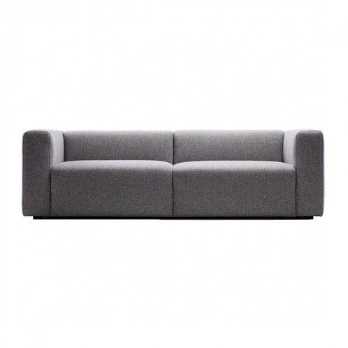 HAY - Mags - Canapé 2,5 places 228x95.5x67cm - clair gris/tissu Hallingdal 130