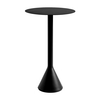 HAY Palissade runder Beistelltisch in Schwarz, modernes Design, robustes Metall für Außen- und Innenbereich. - Palissade Cone Gartentisch Ø60cm