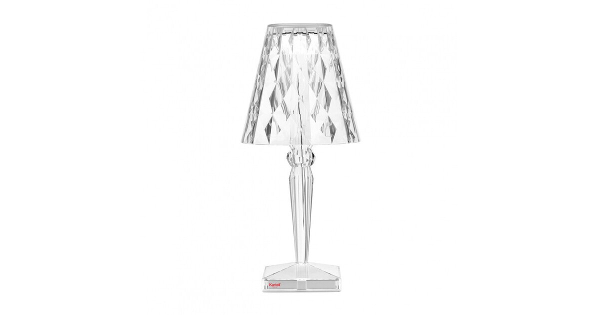 Kartell Big Battery Led Table Lamp With, Battery Led Table Lamps