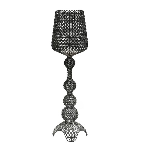 Kartell - Kabuki LED Floor Lamp H:165cm - black/with dimmer