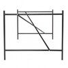 Richard Lampert - Eiermann 1 tafelonderstel midden - zwart/incl. hoogteverstelling 3,5cm/in het midden/110 x 66 x 78cm