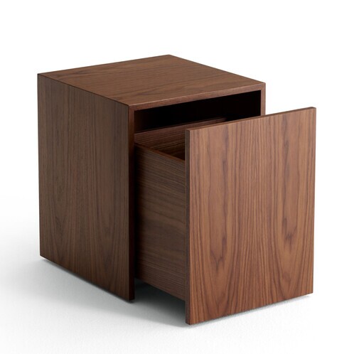 New Works Mass Side Table with Drawer | AmbienteDirect