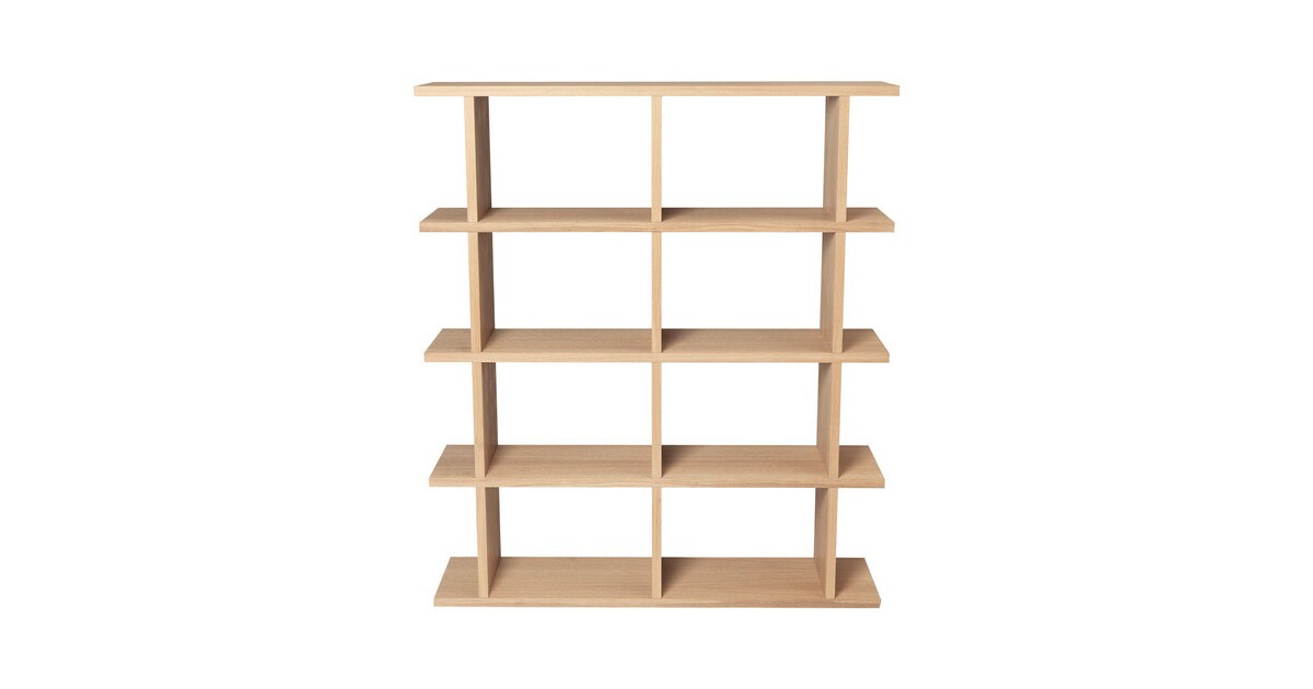 ferm LIVING Kona Bookcase 2x4 AmbienteDirect