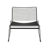 HAY - Hee Lounge Stuhl  - schwarz/lackiert/72x67x67cm/Sitzhöhe: 37cm/für Innen- und Außerbereich geeignet